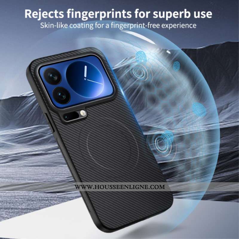 Coque Xiaomi 17 Pro MagSafe Fibre Carbone