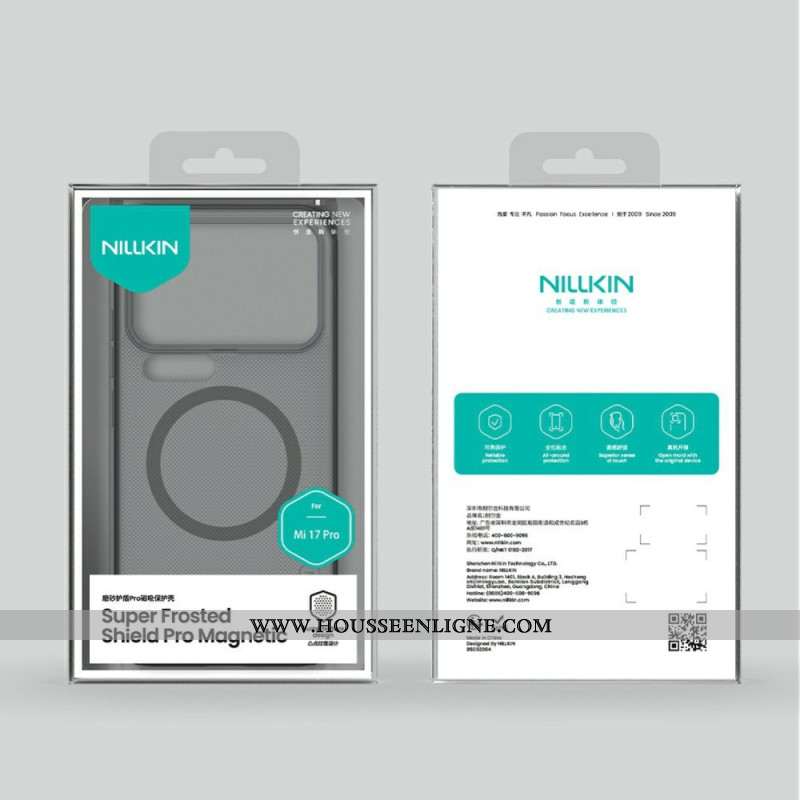 Coque Xiaomi 17 Pro MagSafe Super Frosted Shield Pro NILLKIN