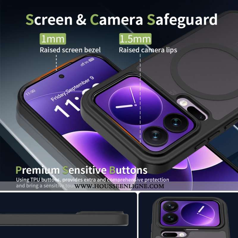 Coque Xiaomi 17 Pro Magnétique Givrée