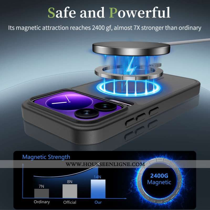 Coque Xiaomi 17 Pro Magnétique Givrée