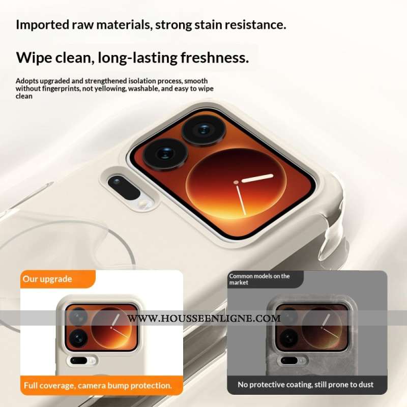 Coque Xiaomi 17 Pro Magnétique Silicone