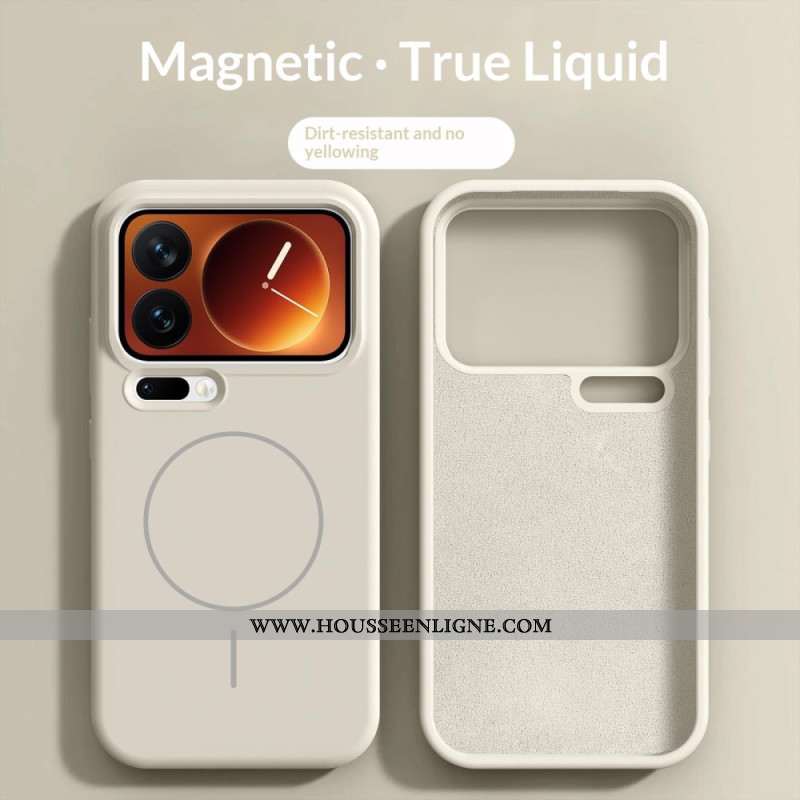 Coque Xiaomi 17 Pro Magnétique Silicone