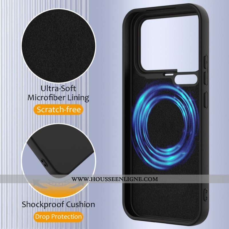 Coque Xiaomi 17 Pro Magnétique Silicone Liquide