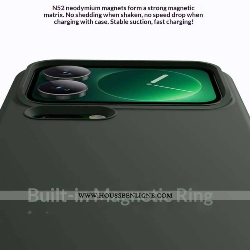 Coque Xiaomi 17 Pro Magnétique Silicone Liquide