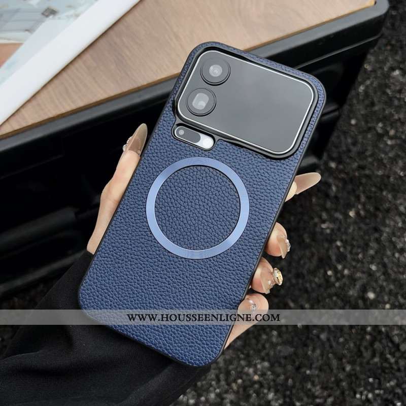 Coque Xiaomi 17 Pro Magnétique Texture Litchi