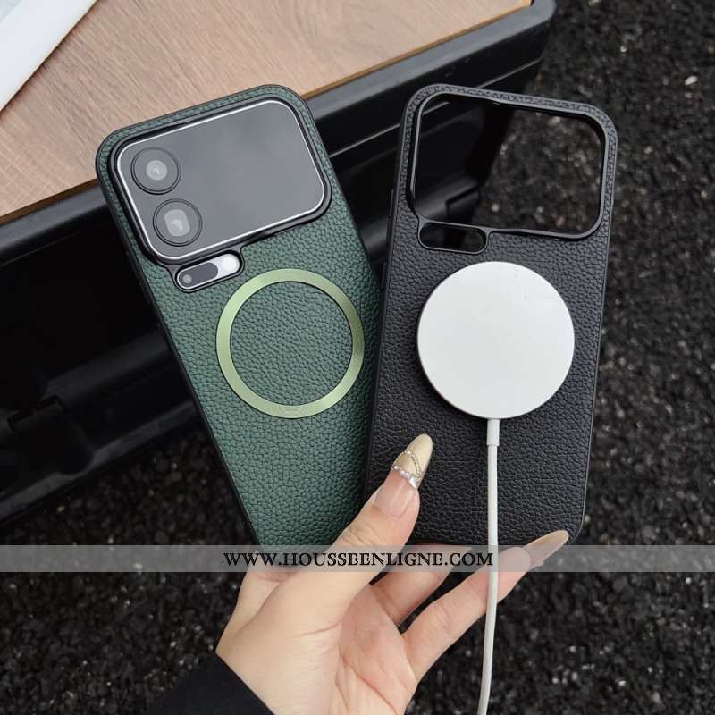 Coque Xiaomi 17 Pro Magnétique Texture Litchi