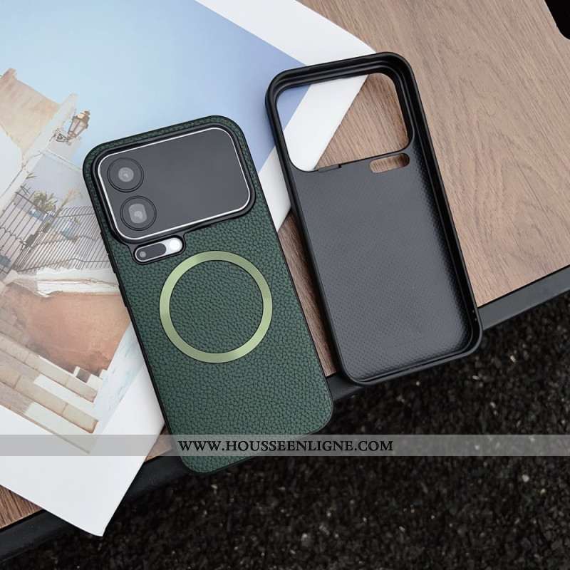 Coque Xiaomi 17 Pro Magnétique Texture Litchi