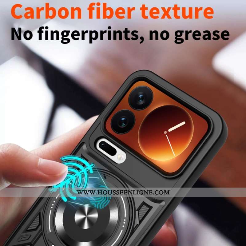 Coque Xiaomi 17 Pro Magnétique avec Béquille Rotative