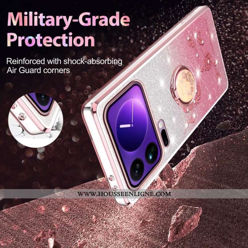 Coque Xiaomi 17 Pro Max Anneau-Rotatif KADEM