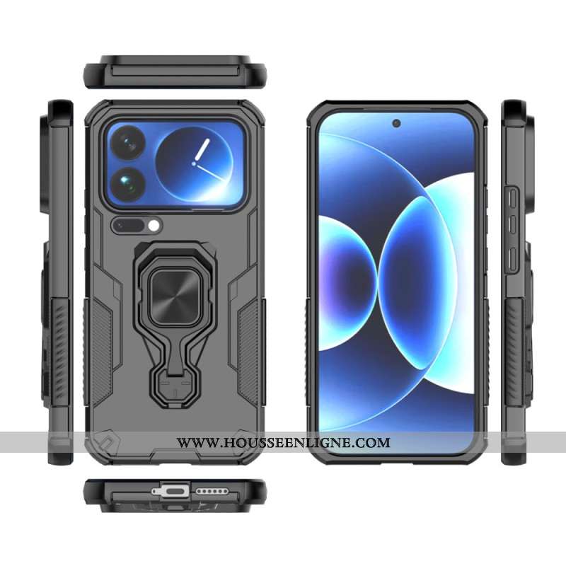 Coque Xiaomi 17 Pro Max Anneau-Support Rotatif