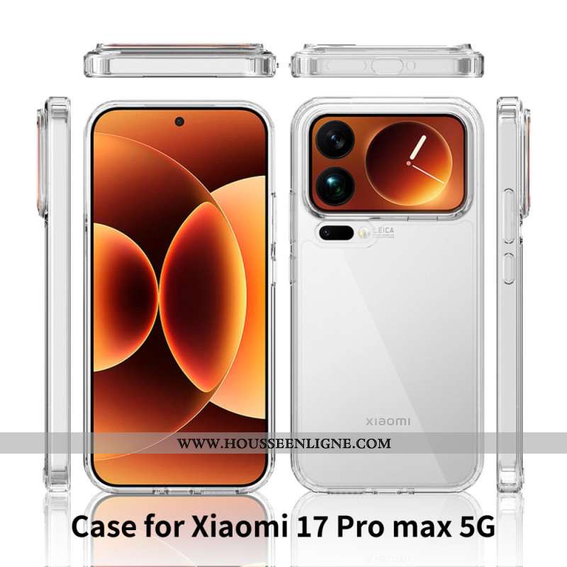 Coque Xiaomi 17 Pro Max Anti-Rayures et Antichoc