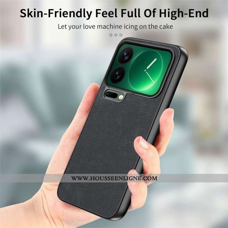 Coque Xiaomi 17 Pro Max Antichoc Fine Effet Cuir