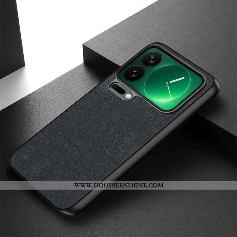 Coque Xiaomi 17 Pro Max Antichoc Fine Effet Cuir