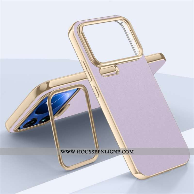 Coque Xiaomi 17 Pro Max Cadre Métal et Support Intégré