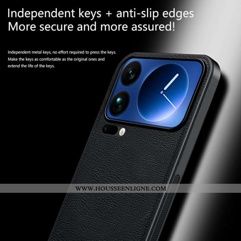 Coque Xiaomi 17 Pro Max Cadre Métal pour Objectif