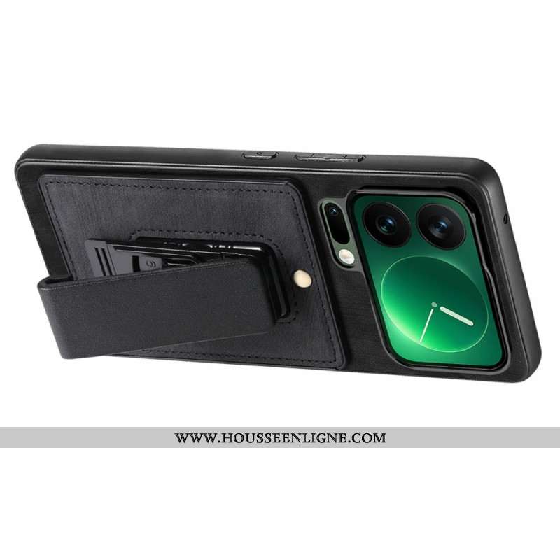 Coque Xiaomi 17 Pro Max Clip Ceinture et Support Intégré
