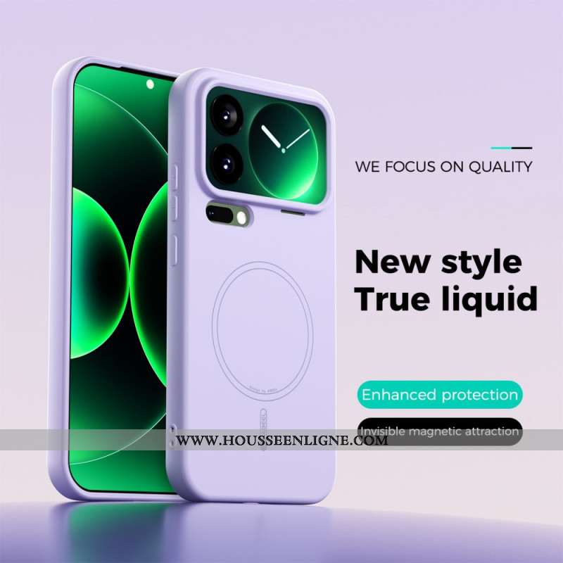 Coque Xiaomi 17 Pro Max Design Silicone Liquide