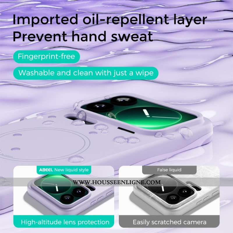 Coque Xiaomi 17 Pro Max Design Silicone Liquide