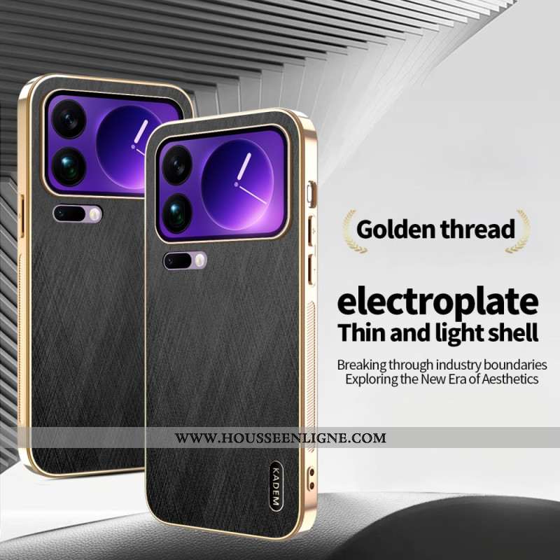 Coque Xiaomi 17 Pro Max Effet Cuir AZNS