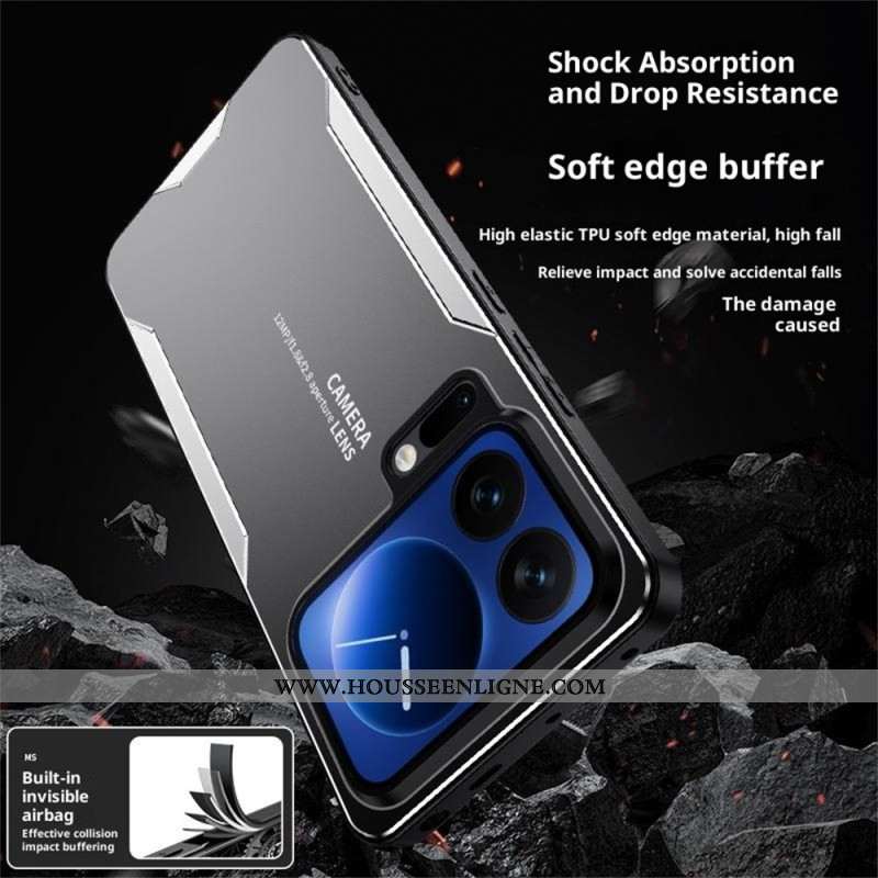 Coque Xiaomi 17 Pro Max Effet Métal