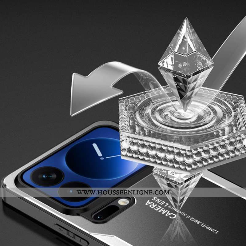 Coque Xiaomi 17 Pro Max Effet Métal