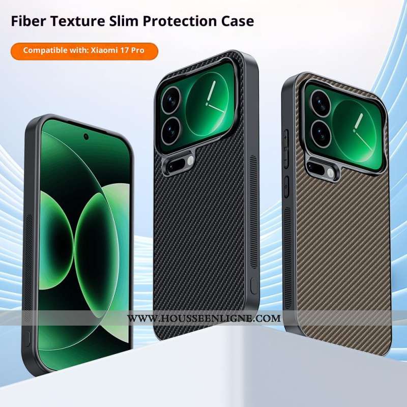 Coque Xiaomi 17 Pro Max Fibre Carbone