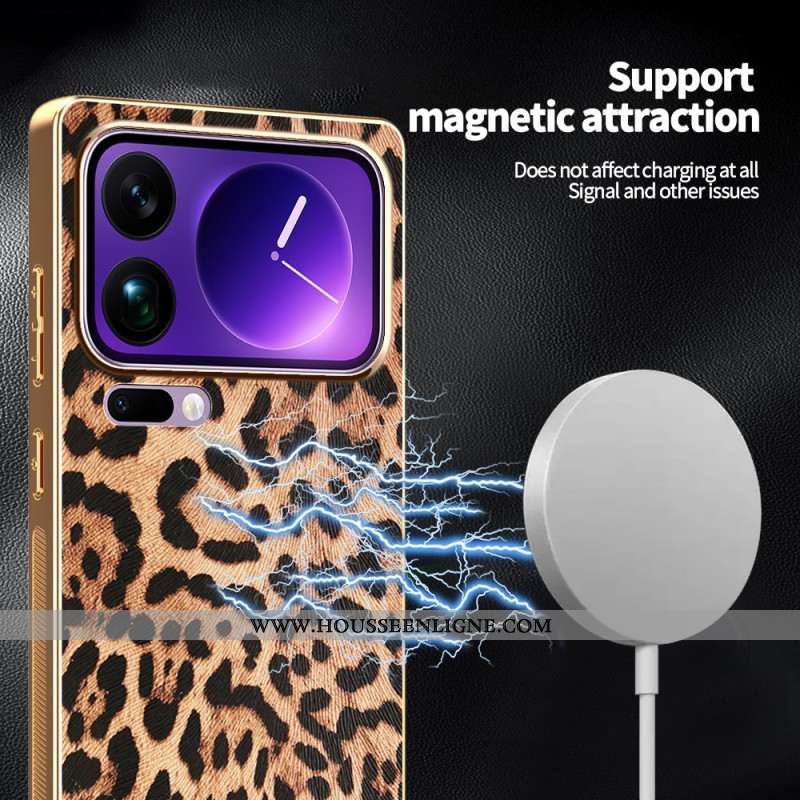 Coque Xiaomi 17 Pro Max Léopard