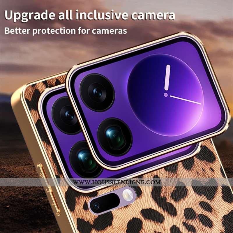 Coque Xiaomi 17 Pro Max Léopard