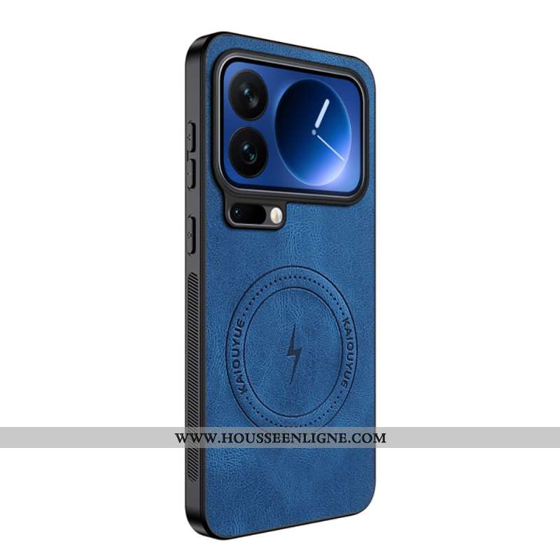 Coque Xiaomi 17 Pro Max MagSafe Effet Cuir
