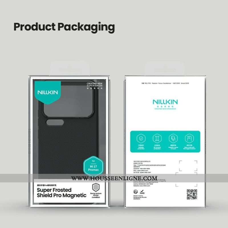 Coque Xiaomi 17 Pro Max MagSafe Frosted Shield Pro NILLKIN