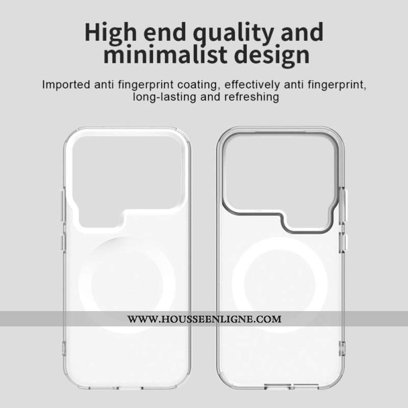 Coque Xiaomi 17 Pro Max Magnétique Antichoc Givrée