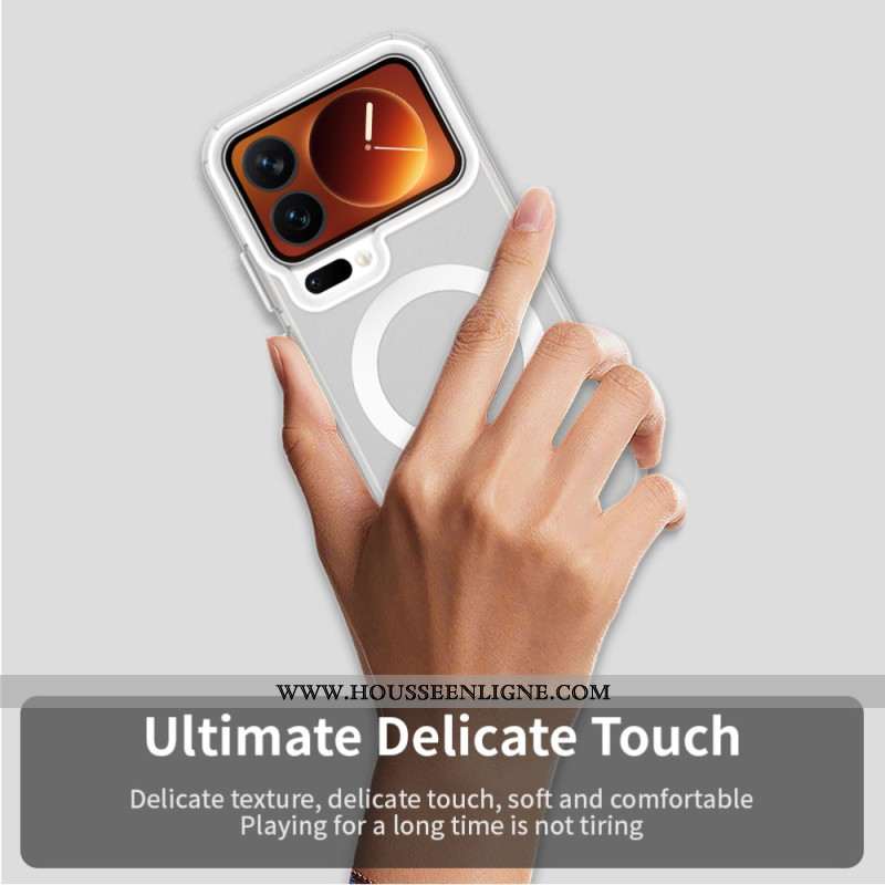 Coque Xiaomi 17 Pro Max Magnétique Antichoc Givrée