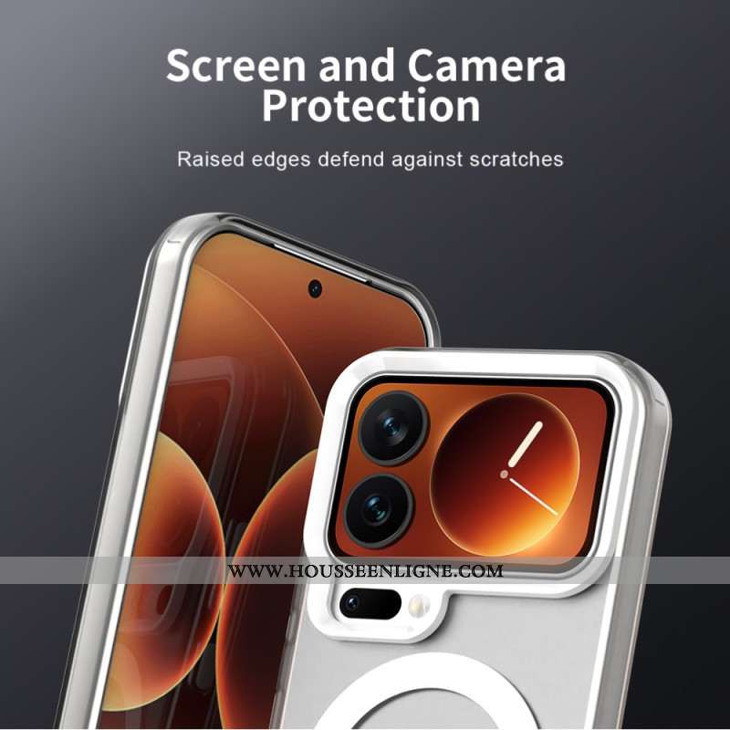 Coque Xiaomi 17 Pro Max Magnétique Antichoc Givrée