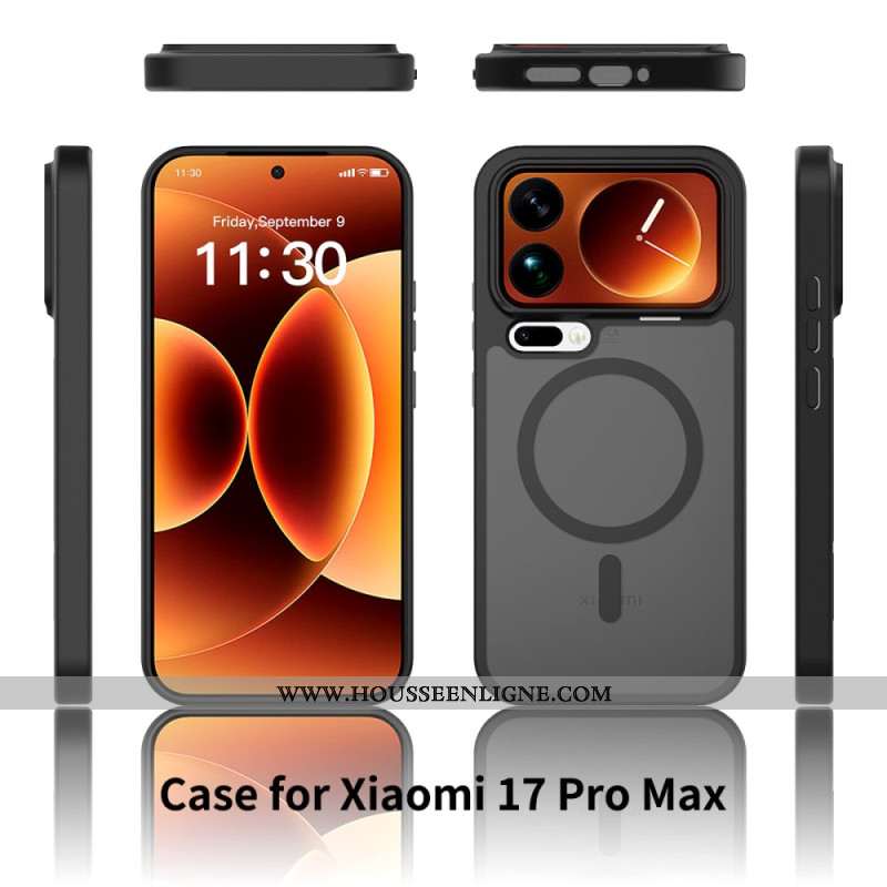 Coque Xiaomi 17 Pro Max Magnétique Hybride Givrée