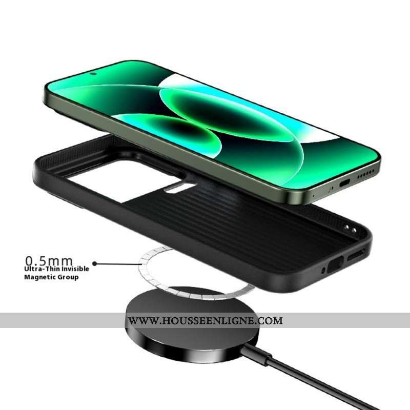 Coque Xiaomi 17 Pro Max Magnétique Micro-Embossée ABEEL