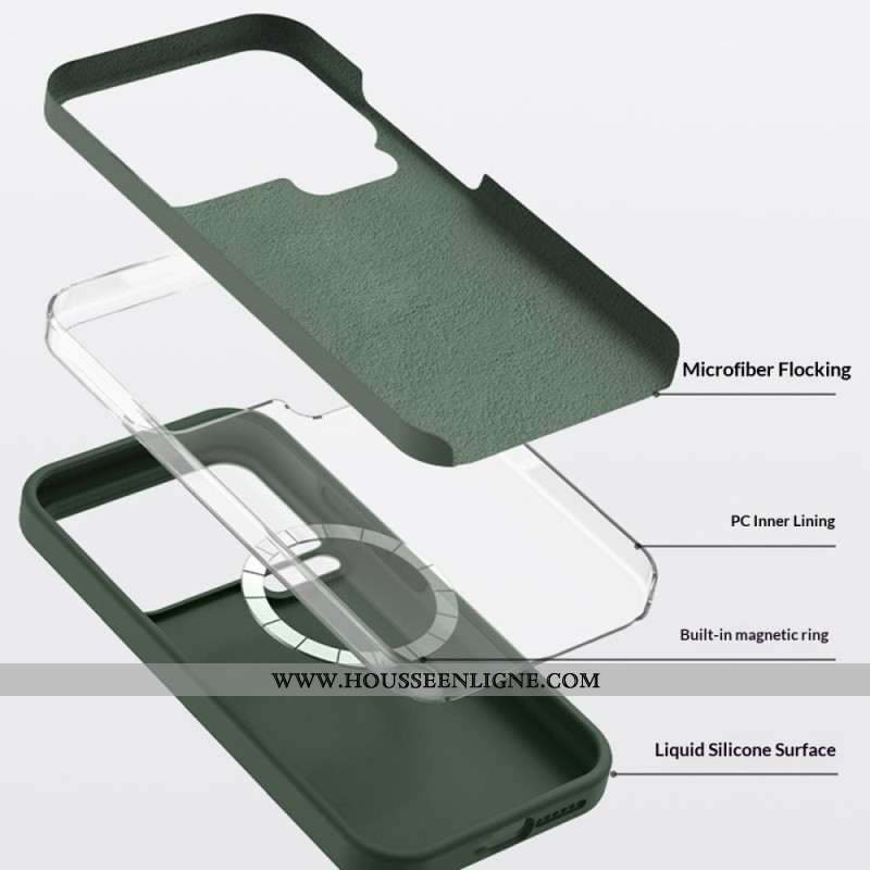 Coque Xiaomi 17 Pro Max Magnétique Silicone Liquide