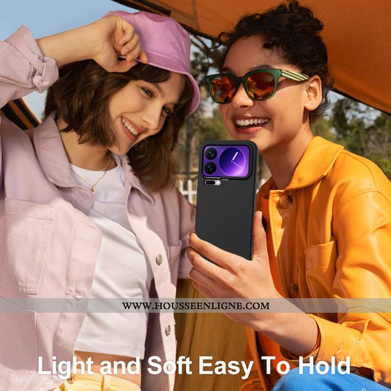 Coque Xiaomi 17 Pro Max Magnétique Silicone et Lanière