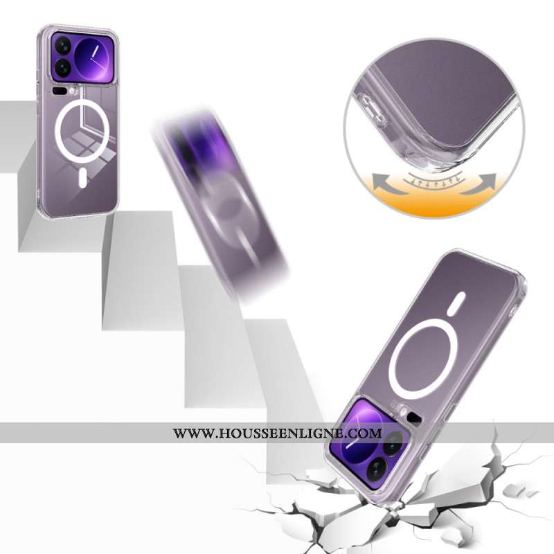 Coque Xiaomi 17 Pro Max Magnétique Transparente