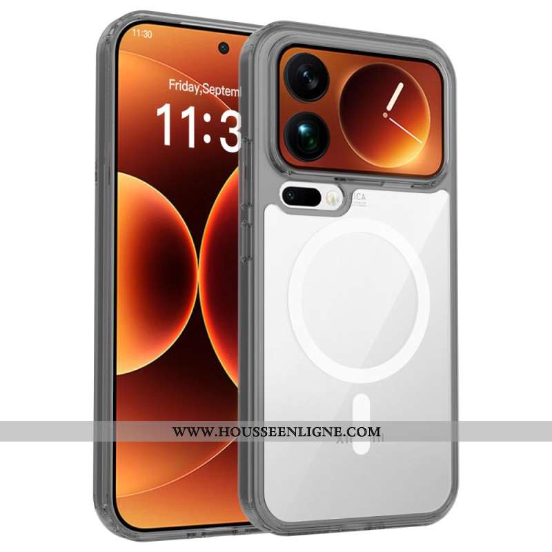 Coque Xiaomi 17 Pro Max Magnétique Transparente Hybride
