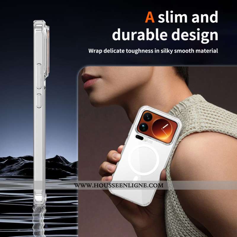 Coque Xiaomi 17 Pro Max Magnétique Transparente Hybride