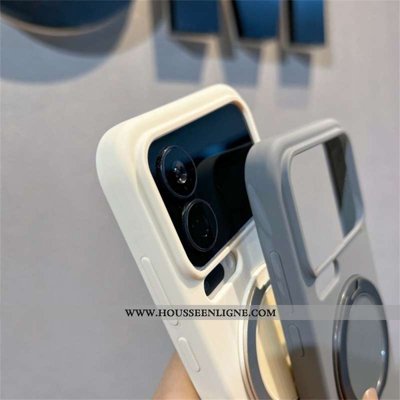 Coque Xiaomi 17 Pro Max Magnétique avec Support Rotatif