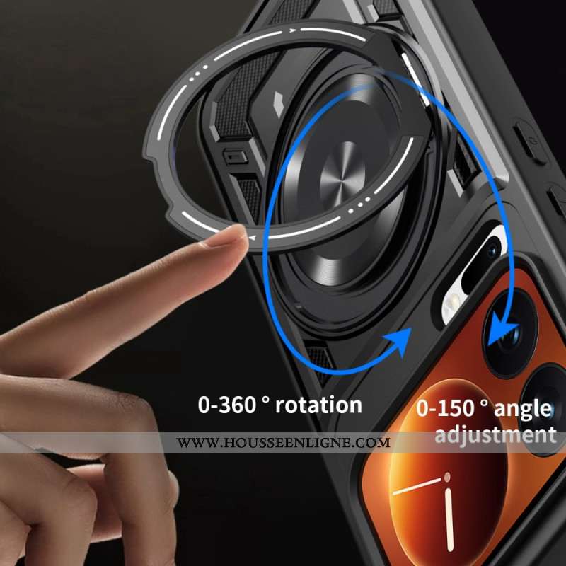 Coque Xiaomi 17 Pro Max Magnétique avec Support Rotatif