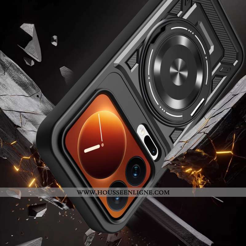 Coque Xiaomi 17 Pro Max Magnétique avec Support Rotatif