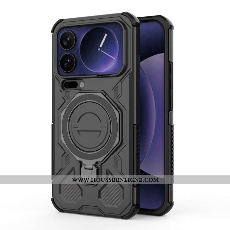 Coque Xiaomi 17 Pro Max Magnétique avec Support Rotatif