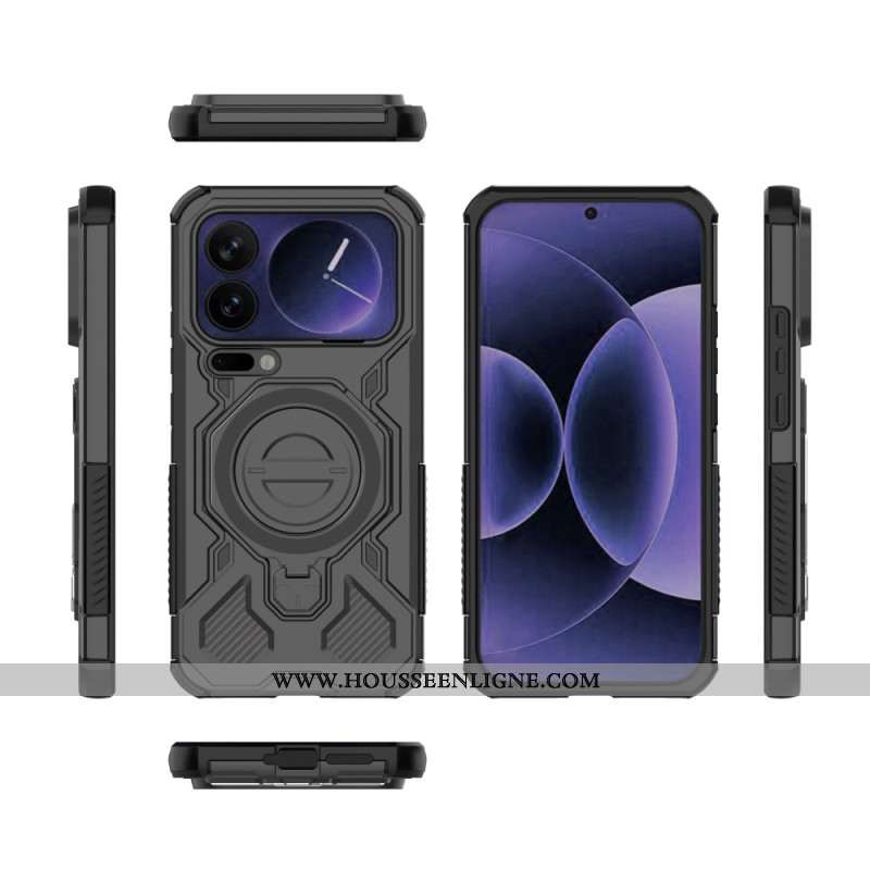 Coque Xiaomi 17 Pro Max Magnétique avec Support Rotatif