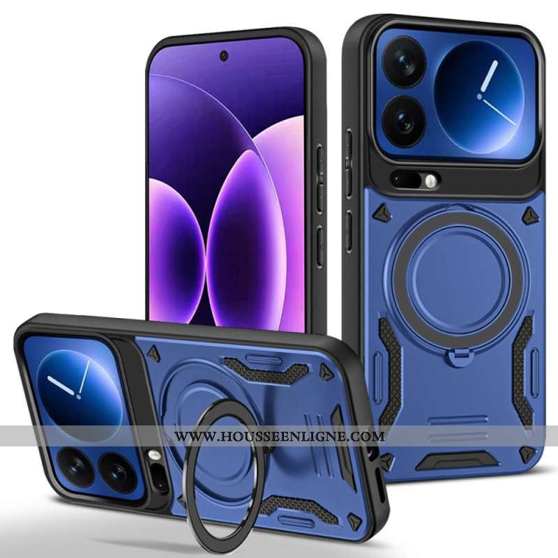 Coque Xiaomi 17 Pro Max Magnétique avec Support Rotatif