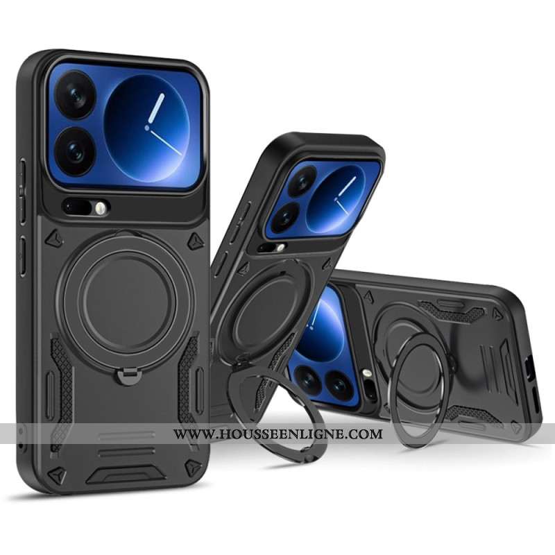 Coque Xiaomi 17 Pro Max Magnétique avec Support Rotatif