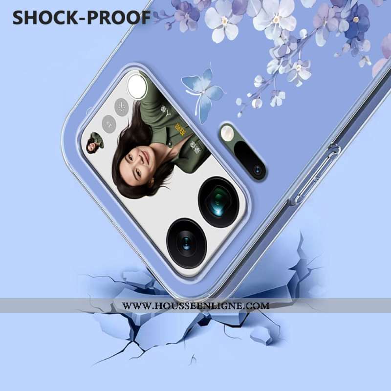 Coque Xiaomi 17 Pro Max Papillons et Fleurs