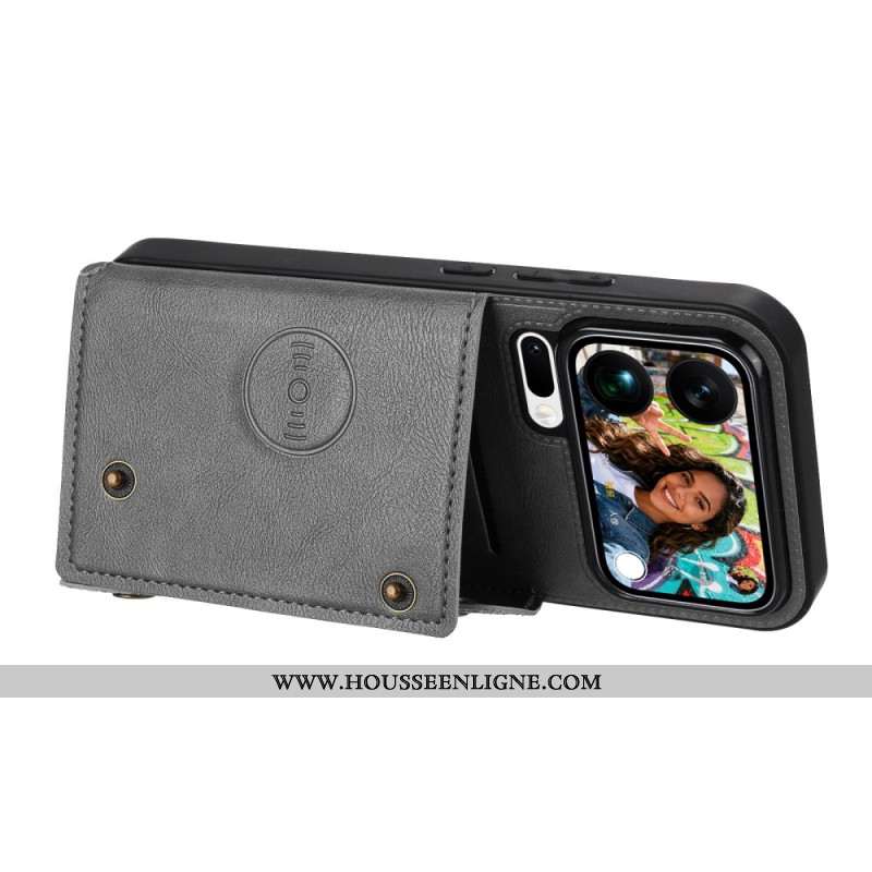 Coque Xiaomi 17 Pro Max Porte-Cartes Effet Cuir