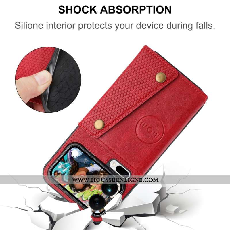 Coque Xiaomi 17 Pro Max Porte-Cartes Effet Cuir